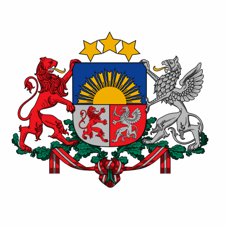 Badge of Latvia