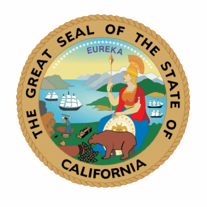 Badge of California