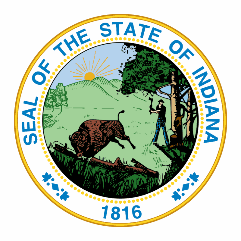 Badge of Indiana