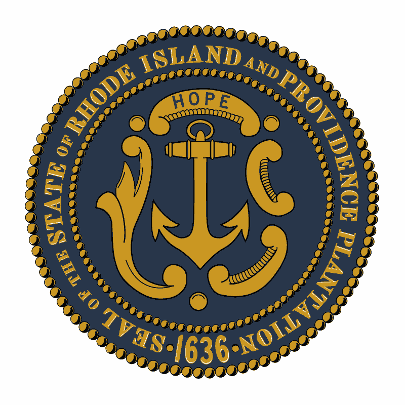 Badge of Rhode Island