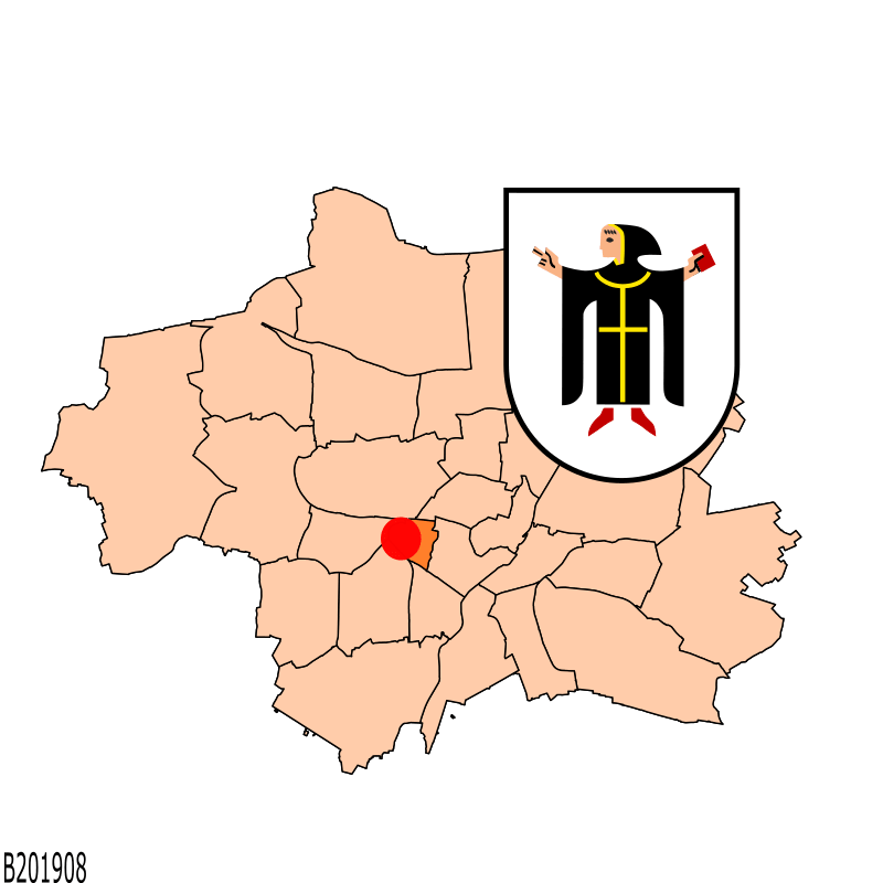 Badge of Bezirksteil Westend