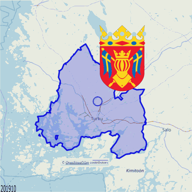 Badge of Turku sub-region