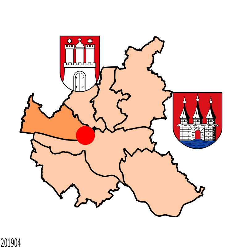 Badge of Altona-Altstadt