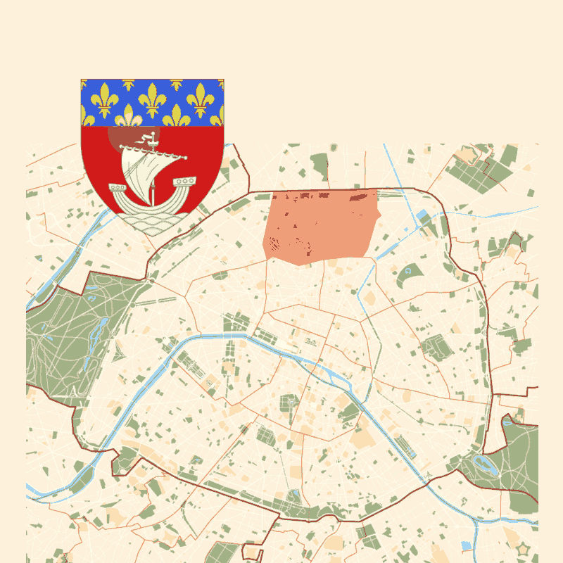 Badge of 18th Arrondissement