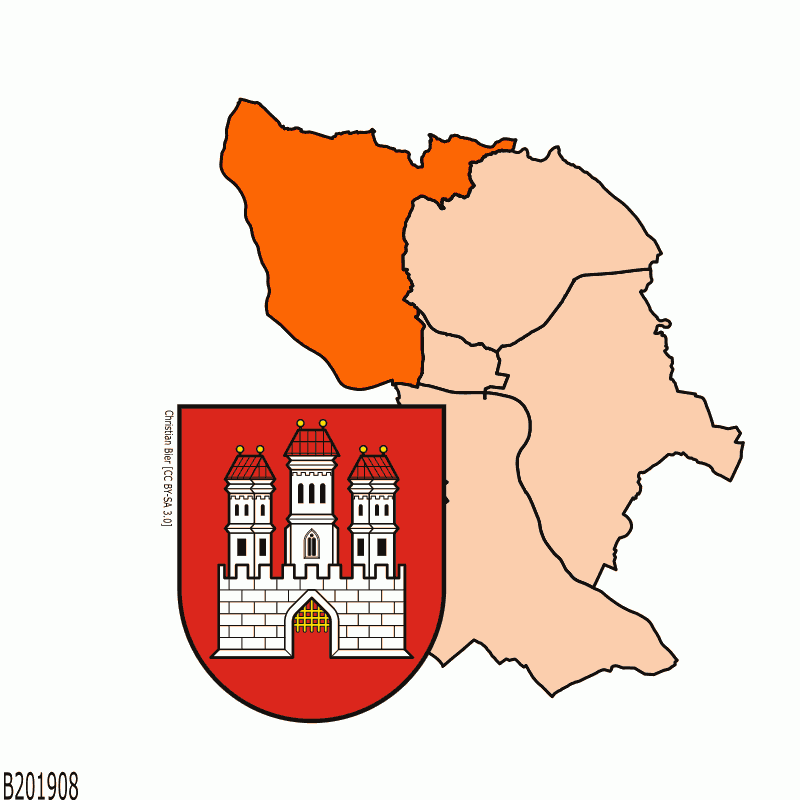 Badge of District of Bratislava IV