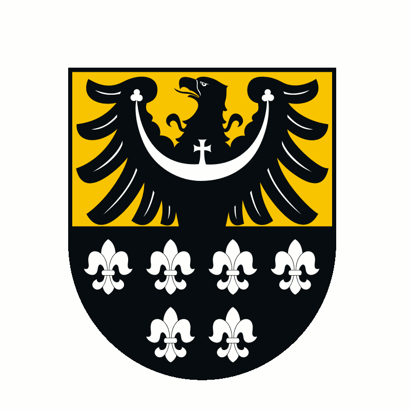 Badge of powiat trzebnicki