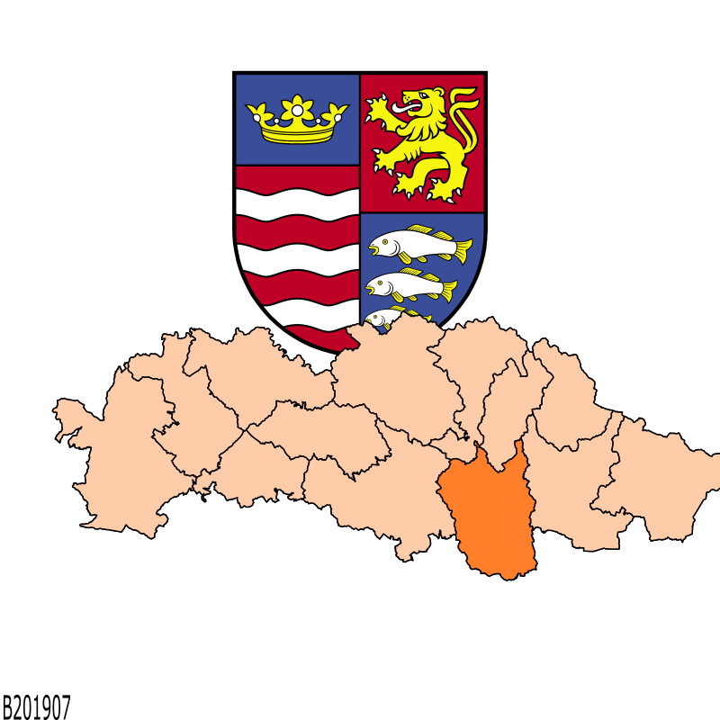Badge of District of Vranov nad Topľou