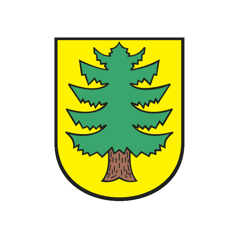Badge of gmina Oborniki Śląskie