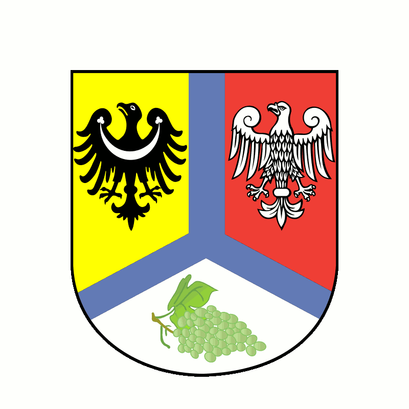 Badge of powiat zielonogórski