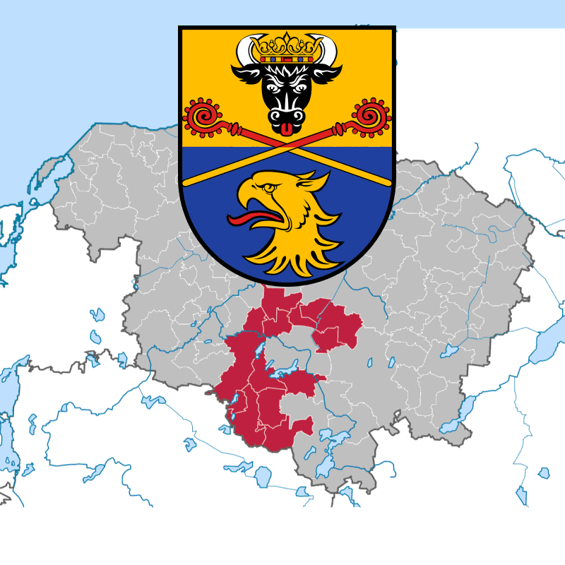 Badge of Güstrow-Land