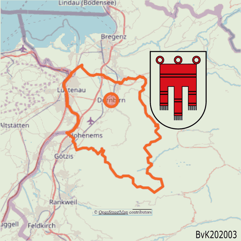 Badge of Bezirk Dornbirn