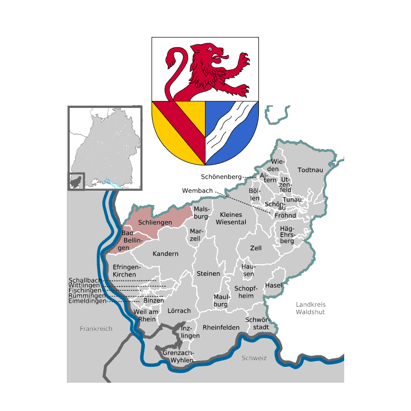 Badge of Verwaltungsgemeinschaft Schliengen
