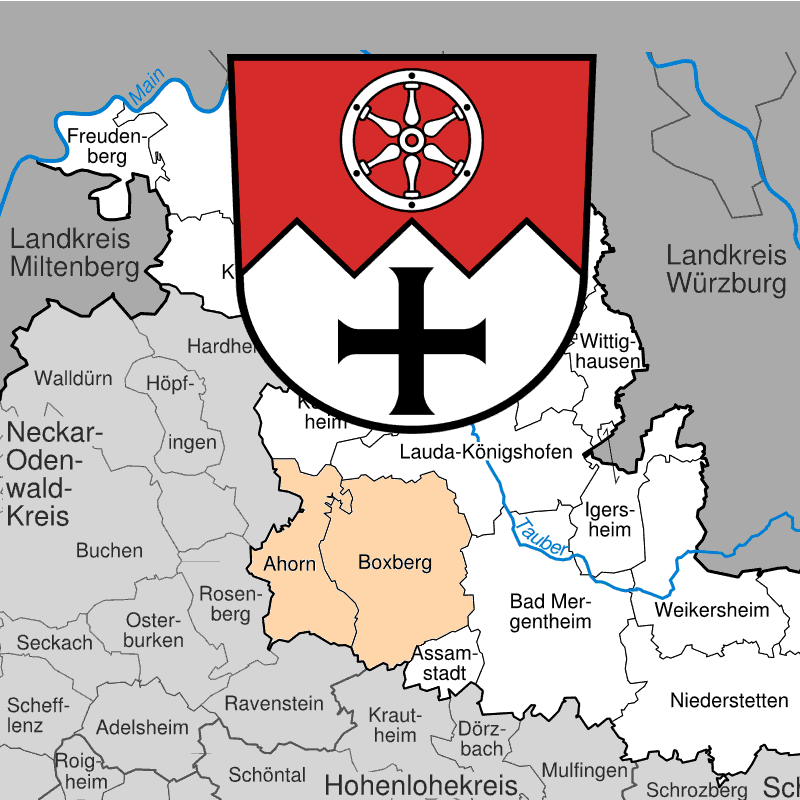 Badge of Verwaltungsgemeinschaft Boxberg