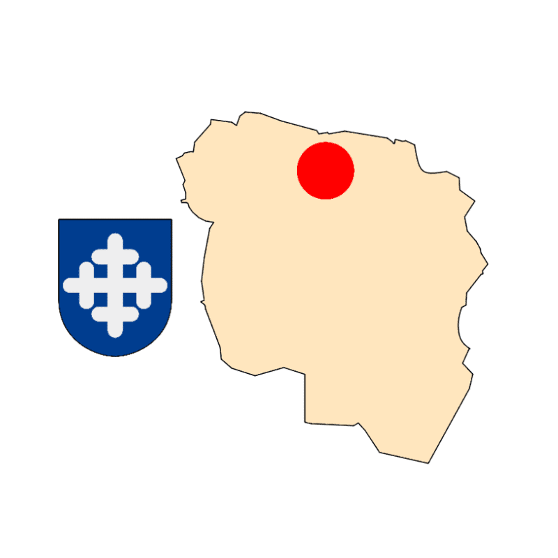 Badge of Täby kyrkby