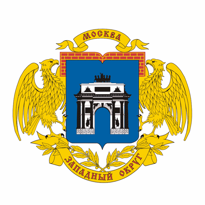 Badge of Western Administrative Okrug