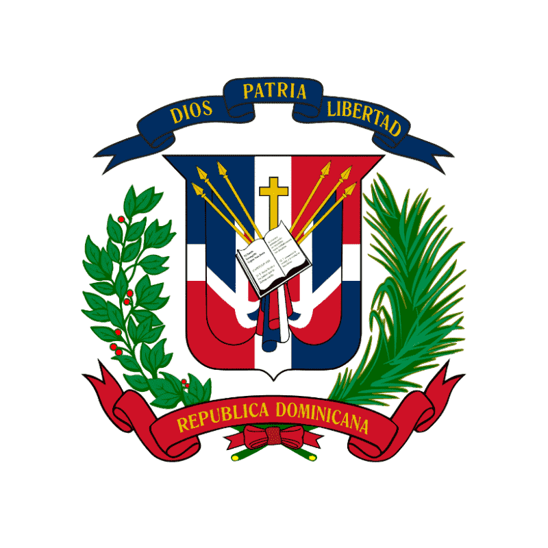 Badge of Dominican Republic