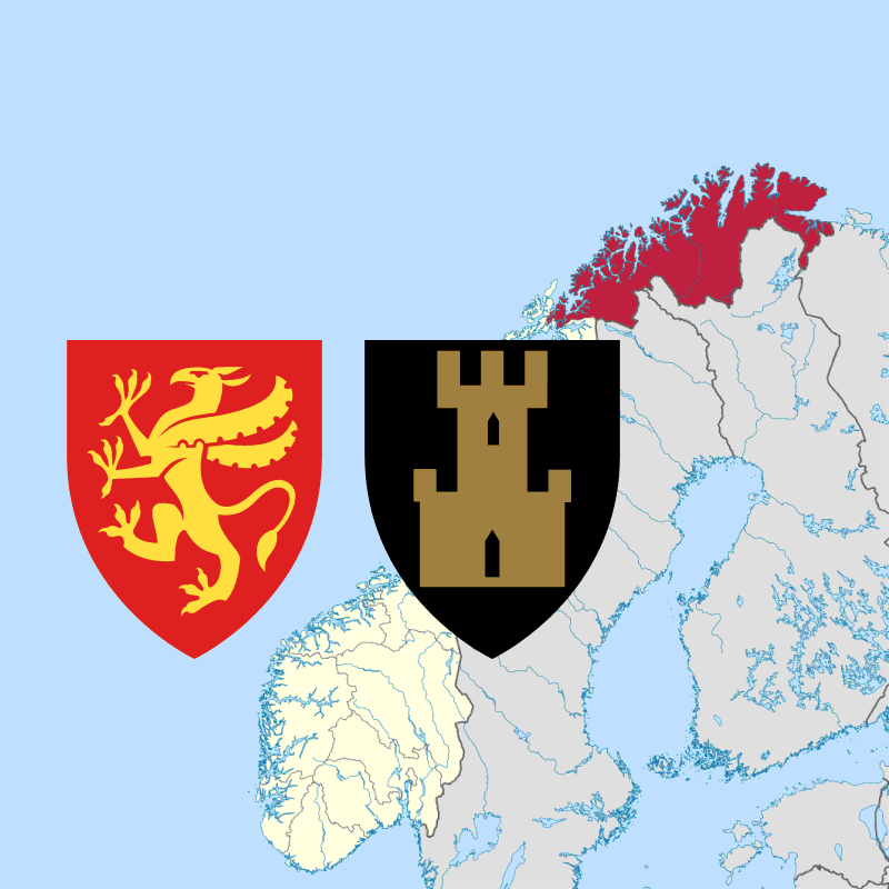 Badge of Troms og Finnmark