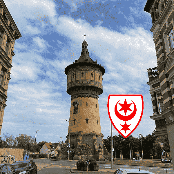Badge of Am Wasserturm/Thaerviertel