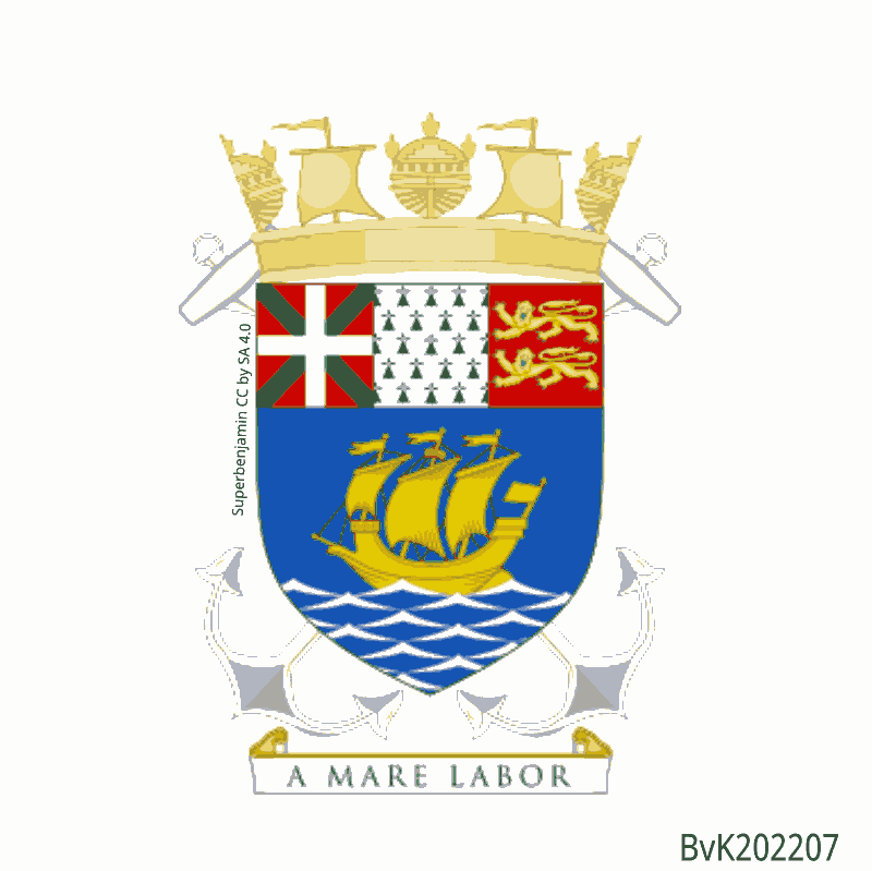 Badge of Saint Pierre and Miquelon