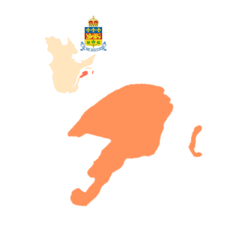 Badge of Gaspésie–Îles-de-la-Madeleine