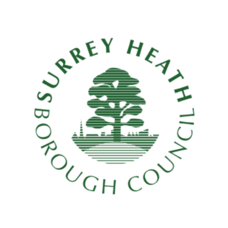 Badge of Surrey Heath