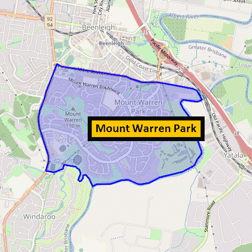 Badge of Mount Warren Park