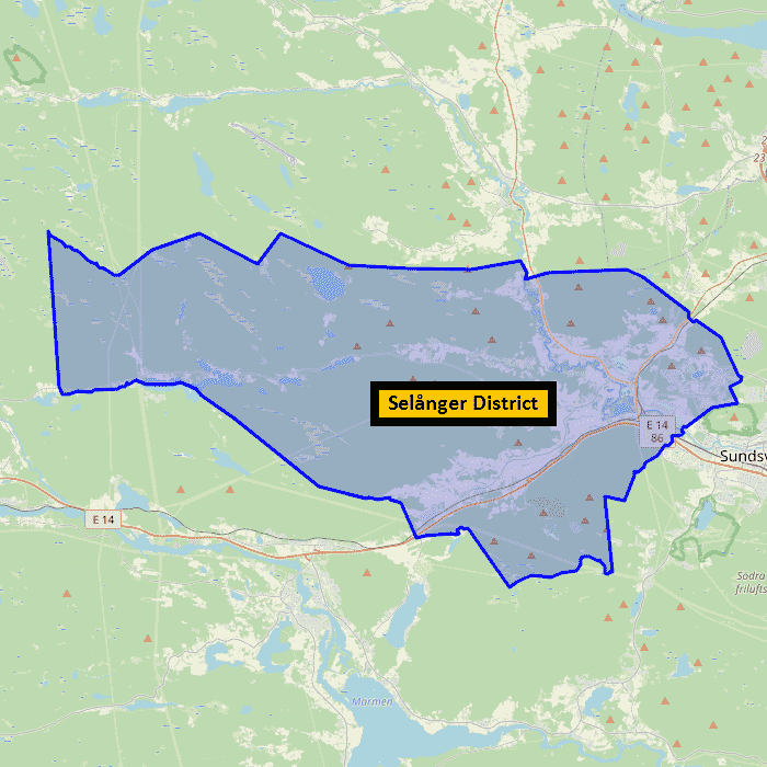 Badge of Selånger District