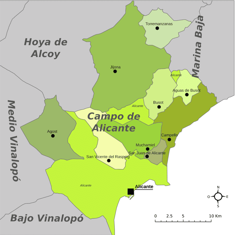 Badge of l\'Alacantí
