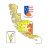 Badge of Provincia de Tierra del Fuego