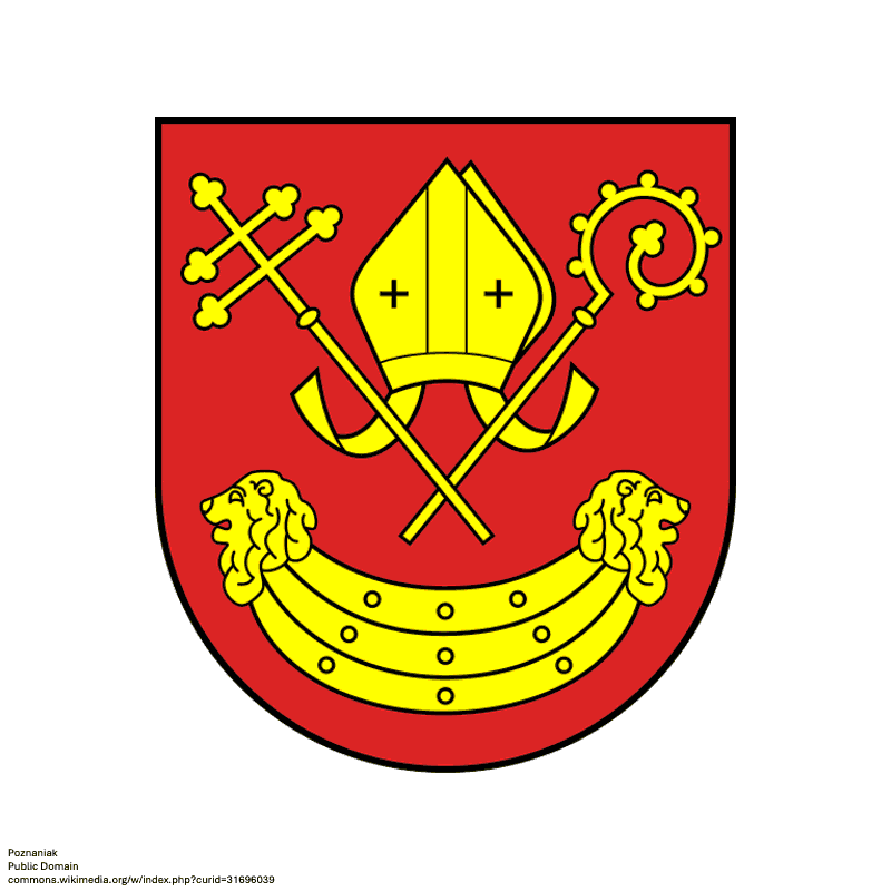 Badge of Łask County